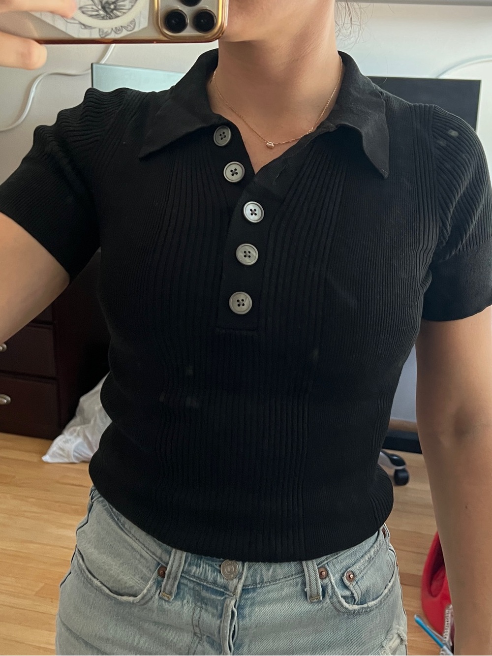 J. Crew Collared Sweater Shirt